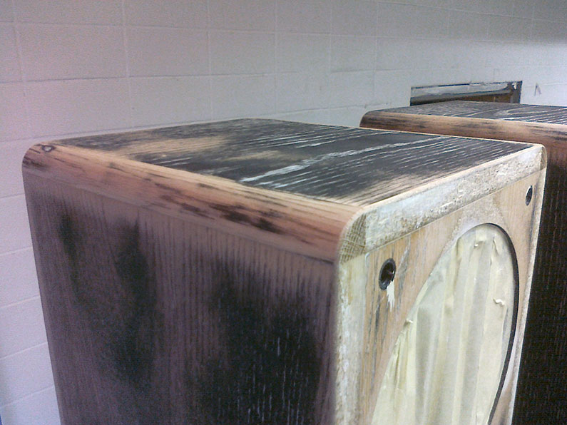 Schreinerei TEKO – Schreiner München und Dachau – Lautsprecher geschliffen